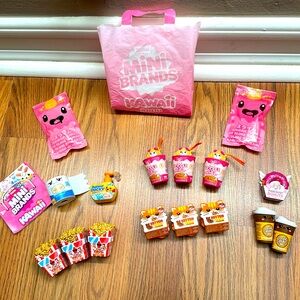 Mini Brands Kawaii Lot Mini Brands Kawaii Lot (1 Ultra Rare, 4 Rare, & 9 Common)